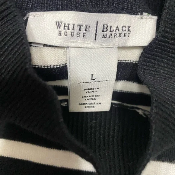 GUC White House Black Market sleeveless sweater size L - Picture 7 of 8